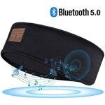 Bandeau bluetooth ecouteur sommeil cadeaux parfait pour sport dormeurs lat�raux voyage noir