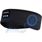 Bandeau de sommeil bandeau anti - bruit bluetooth bandeau de sport sans fil masque de sommeil noir