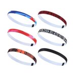 Bandeau sport 6 pcs elastique cheveux homme serre tete homme bandeau cheveux running femme garcon anti ...