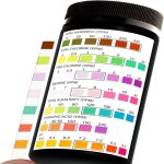 Bandelettes de test pour piscine et spa - lot de 100 bandelettes testez le ph le chlore le brome la duret ...