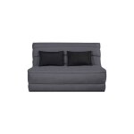 Banquette convertible bz olivia - relaxima - couchage 140 x 190 pearl gris