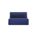 Banquette convertible bz salma - relaxima - couchage 140 x 190 pearl marine