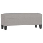 Banquette rembourr�e - vidaxl - marron - 100x35x41 cm - tissu polyester - rembourrage mousse - multifonctionne ...