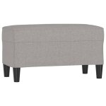 Banquette rembourr�e - vidaxl - taupe - 70x35x41 cm - tissu polyester - rembourrage en mousse - multifonctionn ...