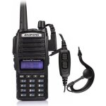 Neuf baofeng uv - 82 noir vhf136 - 174mhz uhf 400 - 520mhz walkie talkie radio + pofung touches � double ...