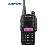 Baofeng uv - 9r plus talkie - walkie fm radio vhfuhf ip67 tanche avec double bandeaffichageveille longue ...