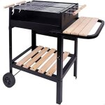 Barbecue au charbon de bois - aktive - double grill - portable - noir - 10 personnes Barbecue au charbon de bois - aktive - double grill - portable - noir - 10 personnes
