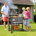 Barbecue charbon de bois bbq smokerchariot  barbecuebarbecue fumoirgrill  charbon de bois avec couvercle ...