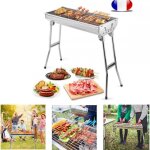 Barbecue � charbon de bois inox - xuanyu - grill charbon de bois xxl - four de charbon portable robuste ...