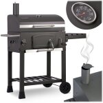 Barbecue au charbon de bois - janshop - berdsen bd - 891 - grille en fonte - thermom�tre int�gr� - �vent ...
