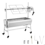 Barbecue � charbon - duoku - avec tournebroche �lectrique 38 w r�tissoire � charbon de bois capacit� ...
