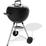 Barbecue � charbon - weber - bar - b - kettle - �47 cm - thermom�tre int�gr� - acier �maill� - 6 couverts ...