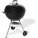 Barbecue � charbon - weber - original kettle - �57 cm - thermom�tre int�gr� - acier �maill� - clapet ...