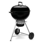 Barbecue  charbon weber original kettle e - 5730 - 57cm - noir - 10 personnes
