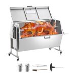 Barbecue � r�tisserie - duoku - jy - my - kylqg - 56 - 120 - acier inoxydable - 60 w - verticale