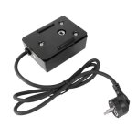 Barbecue rtissoire electrique - xuyan - 5 brleurs - moteur lger - mtal noir - idal pour grillades ...