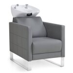 Barberpub fauteuil de barbier avec lavabo lavabo r�glable en c�ramique fauteuil de barbier pour salon ...