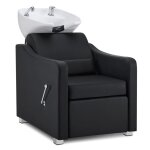 Barberpub fauteuil de coiffeur avec lavabo pour salon de spa coiffeur salle de bain w8675bk
