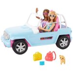 Barbie coffret jeep poupes et accessoires