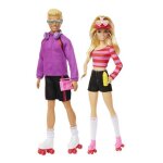 Barbie - fashionistas - coffret poupes et accessoires patins  roulettes hxk90 coffret barbie et ken ...