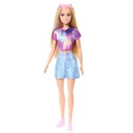 Bambola fashion - barbie malibu jfv63 - multicolore - accessoires inclus - stimule cr�ativit�