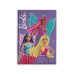 Plaid couverture enfant - barbie - 100 x 140 cm - microfibre - douce - lavable en machine Plaid couverture enfant - barbie - 100 x 140 cm - microfibre - douce - lavable en machine