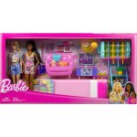 Barbie - salle de jeux avec 2 poupes