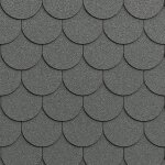 Bardeaux bitumineux beaver couleur noir - bitume toiture 3m2 - timbela b - grey