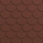 Bardeaux bitumineux beaver timbela b - red couleur rouge - bitume toiture 3 m2