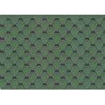 Bardeaux bitumineux hexagonal rock timbela h - green couleur vert - bitume toiture 3 m2