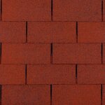 Bardeaux bitumineux trio couleur noir - bitume toiture 3m2 - timbela t - red