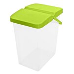 Baril de nourriture edanti conteneur avec poignée pour animaux chien chat 10l vert Baril de nourriture edanti conteneur avec poignée pour animaux chien chat 10l vert