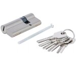 Barillet 70mm cylindre de serrure de securite 25 / 45mm 5 cles Barillet 70mm cylindre de serrure de securite 25 / 45mm 5 cles