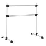 Barre de ballet double portable et autoportante - duoku - structure en aluminium r�glable en hauteur ...