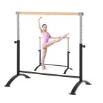 Barre � ballet - vevor - portable et autoportante en acier au carbone - r�glable en hauteur - pour entra�nemen ...