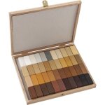 Barres de cire souple bao - coffret 44 pcs pour d�capage bois enl�ve vernis et laque