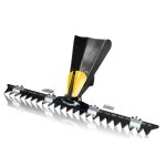 Barre de coupe motobineuse amura agrass 12 - v20 - l: 60 cm - l: 1. 27 m - noir