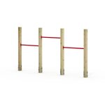 Barres fixes enfant wickey fit tumble 403 ? triple barre r�glable 60?140 cm ? station familiale jusqu?� ...