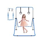 Barre de gymnastique extensible pour enfants ? barre dentranement junior en maison 5 hauteurs adjustement ...