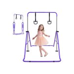 Barre de gymnastique extensible pour enfants ? barre dentranement junior en maison 5 hauteurs adjustement ...