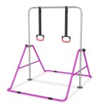 Barre horizontale gymnastique aufun enfant pliable r�glable acier robuste extensible domicile adolescents ...