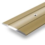 Barre de seuil firm k132 forme: c : 36 mm longueur: 134 cm pr� - perc� or