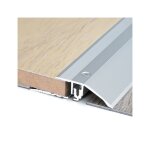 Barre de seuil romus  visser 90 cm - alu incolore - rattrapage de niveau