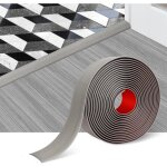 Barre de seuil de sol autocollante - largeur : 5 cm - cloison plate en vinyle - sol stratifi� - design ...