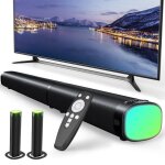 Barre de son pour tv - bass boost - bar de son avec caisson de basse pour home cinma - hdml arc