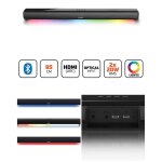 Barre de son - lenco - sb - 042 - 85cm - 40w rms - bluetooth 5. 0 - hdmi (arc)