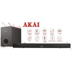 Barre de son avec subwoofer sans fil 350w - akai - bluetooth 5. 0 - hdmi aux usb Barre de son avec subwoofer sans fil 350w - akai - bluetooth 5. 0 - hdmi aux usb