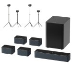 Barre de son ultimea poseidon d80 boom 7. 1 + 2 paires supports denceintes steady 300 - dolby atmos - ... Barre de son ultimea poseidon d80 boom 7. 1 + 2 paires supports denceintes steady 300 - dolby atmos - ...