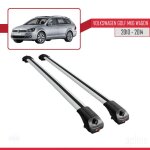 Barres de toit - ace - 1 - vw golf mk6 wagon - aluminium gris - charge utile < 300 kg - 2 barres
