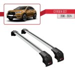 Pour citroen ds7 crossback 2018 - 2025 barres de toit ace - 2 railing porte - bagages de voiture / gris ... Pour citroen ds7 crossback 2018 - 2025 barres de toit ace - 2 railing porte - bagages de voiture / gris ...